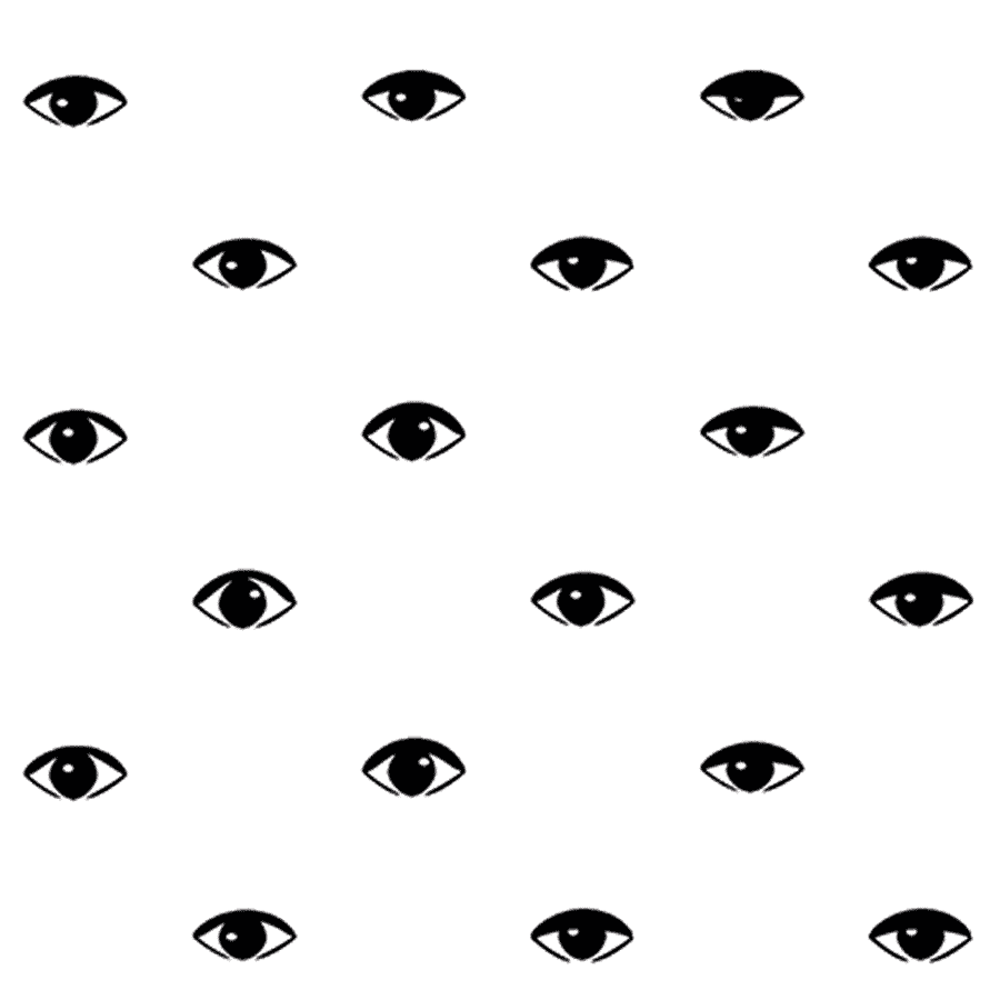 Close-up of eyes, looping